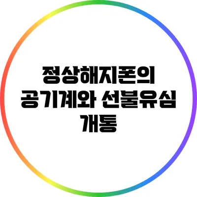 정상해지폰의 공기계와 선불유심 개통